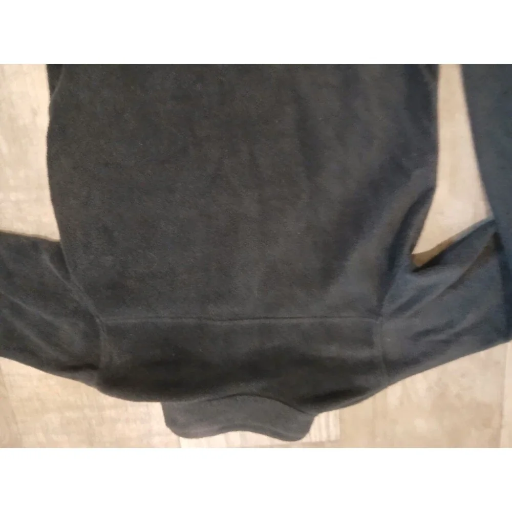 Columbia Youth Fleece Jacket; Gray, Size L (14/16); Long Sleeve Full Zip *Defect